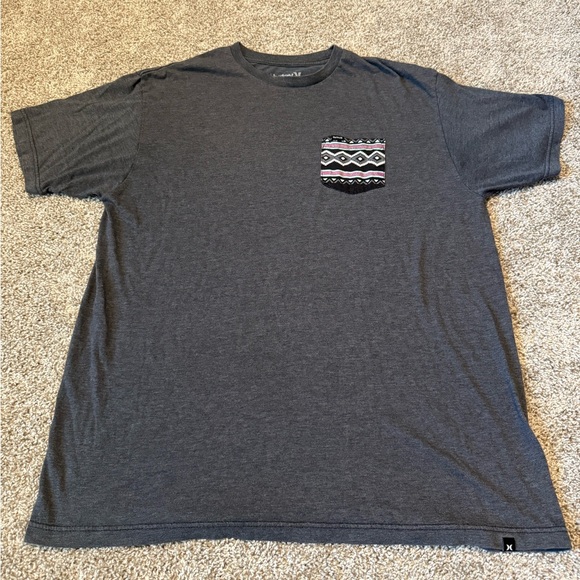 Hurley Charcoal Premium Fit Tee - Picture 1 of 5